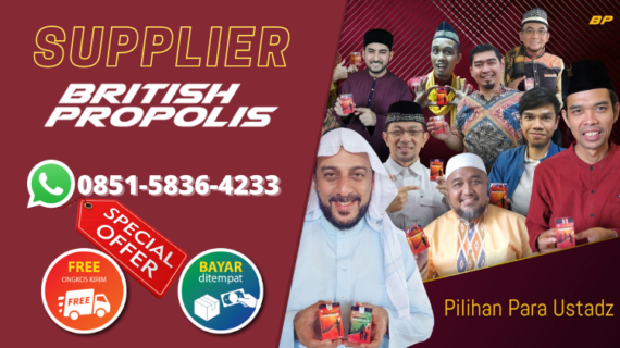 SUPPLIER BRITISH PROPOLIS DI BUTON UTARA | 085158364233 | TERMURAH