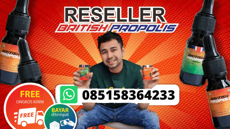 RESELLER BRITISH PROPOLIS DI TIGI | 085158364233 | TERPERCAYA