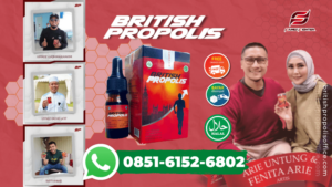 Stokis British Propolis di Taman Sidoarjo
